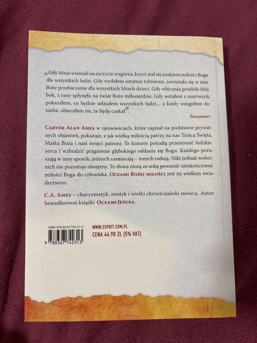 Oczami Bożej Miłości. Carver Alan Ames
