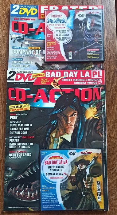 Magazyn CD Action z płytami