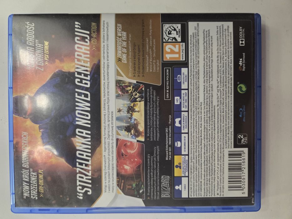 Overwatch PL ps4