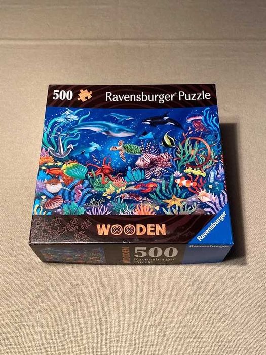 Puzzle Drewniane Ravensburger Wodny świat G08