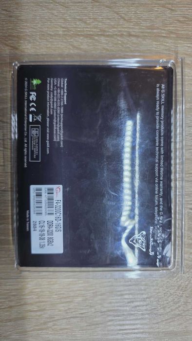 Pamięć RAM G.SKILL Aegis DDR4 8GB 3200MHz CL16 F4-3200C16D-16GIS