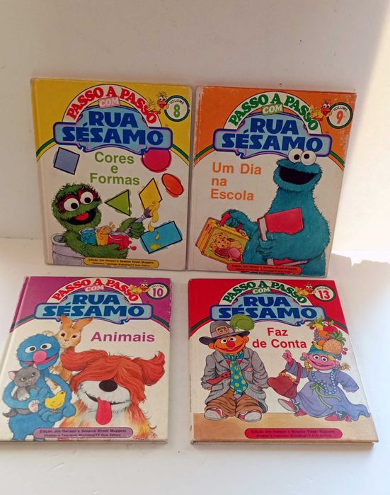 Livros da Coleção da Rua Sésamo - Passo a Passo