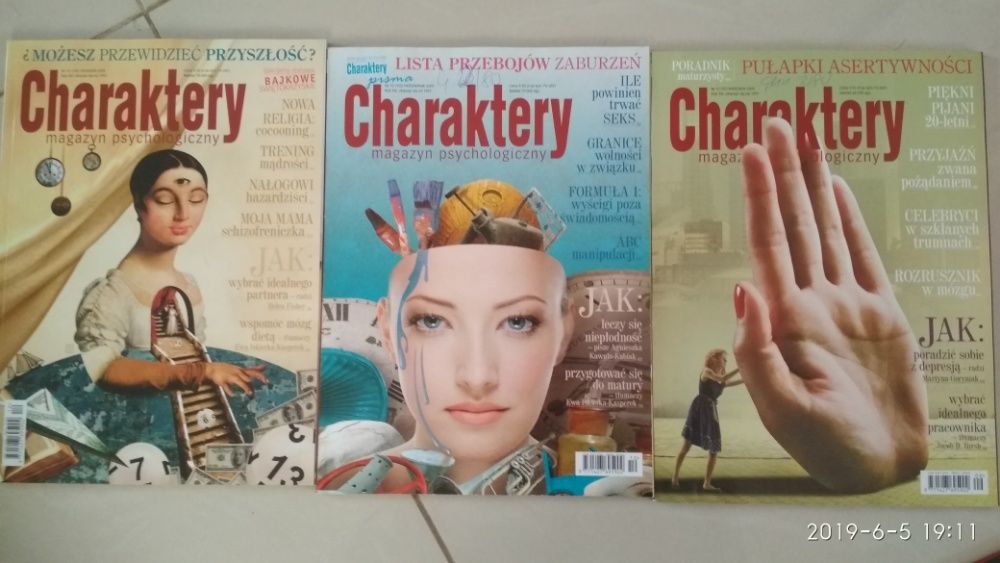 Zamienię miesięcznik '' Charaktery ''