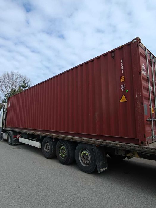 Kontener magazynowy 40HC (12 m) rok 2021 - Transport Cała Polska