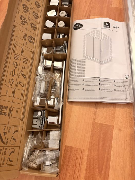 Vendo aluminio para cabine de chuveiro