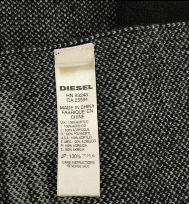 Шарф Diesel оригінал