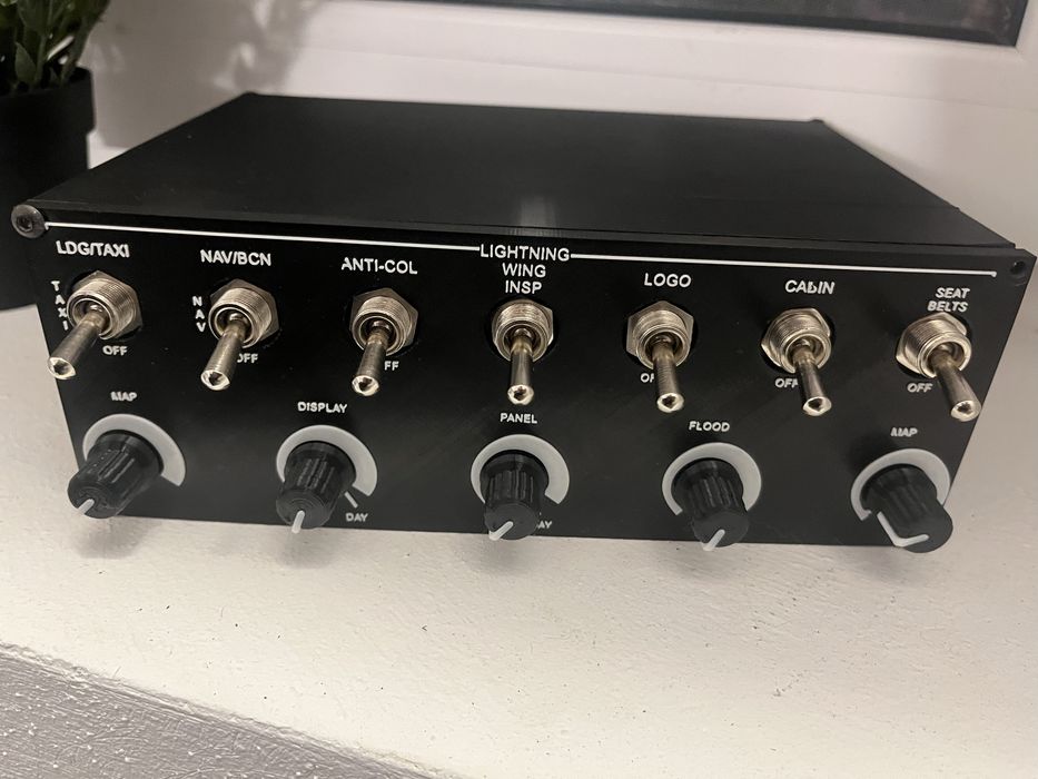 Cessna skycourier lights panel