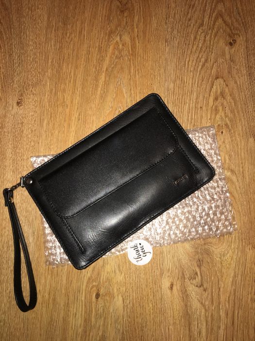 Черная мужская барсетка Visconti 02617 - Ted (Black)