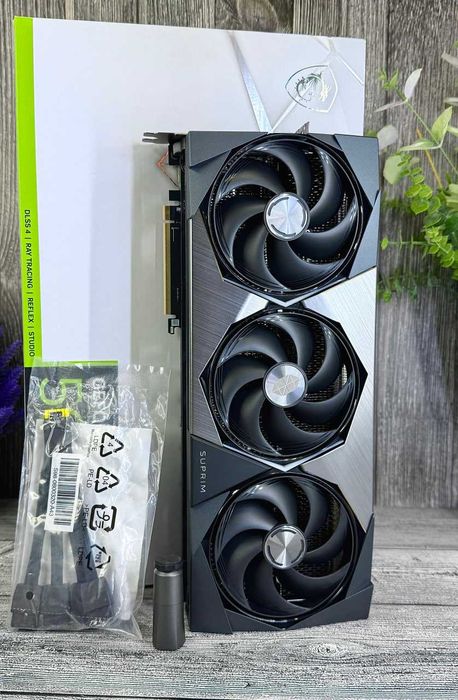 Видеокарта MSI GeForce RTX 5090 32G SUPRIM SOC 1 шт. USED!