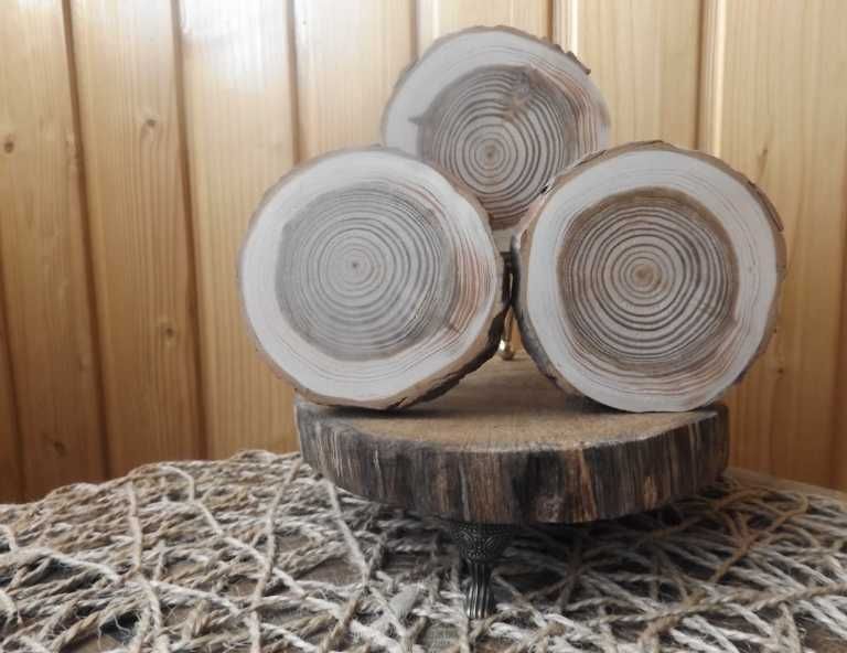 Спили, зрізи Ялиці, діаметром до 10 см  різної товщини