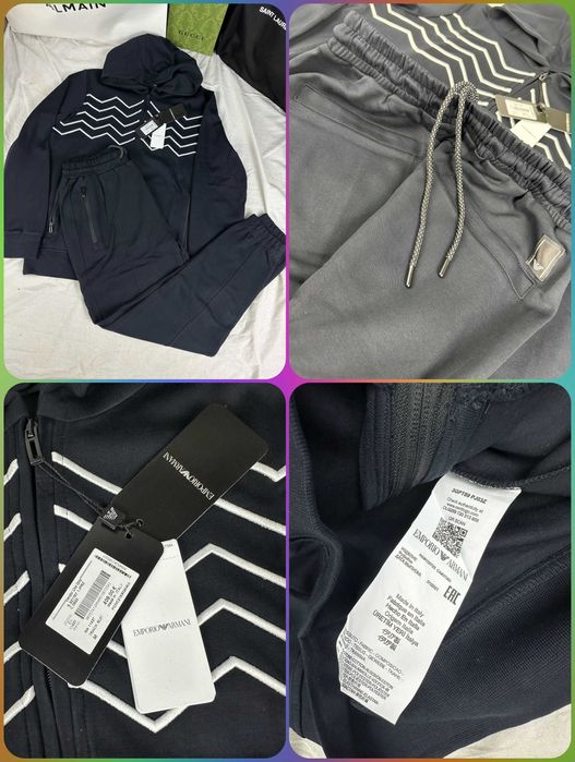 Komplet dresu Ultra Premium hugo boss dres armani sklepowy OUTLET