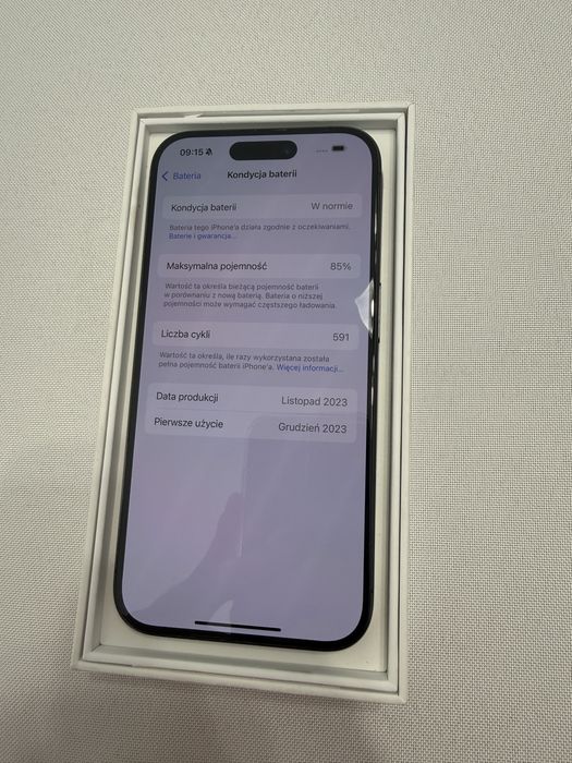 iPhone 15 Pro 128 gb *Jak Nowy*