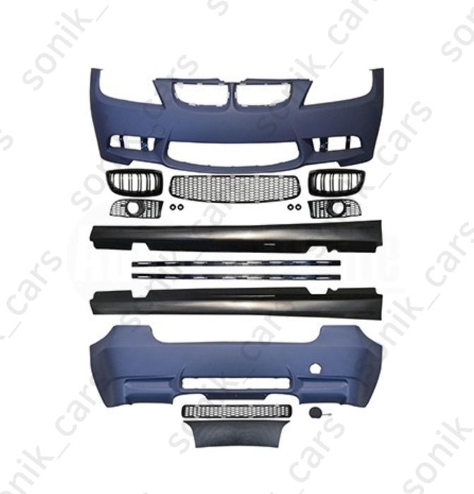 BMW e90 е91 м пакет м3 лук м бампер обвіс в круг Body kit