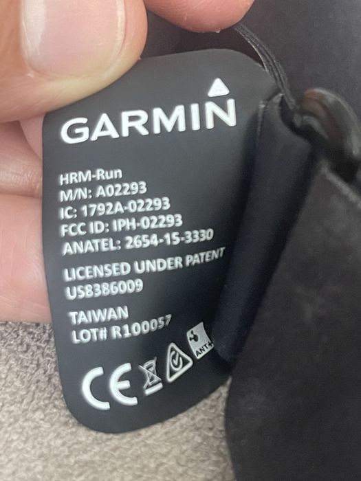 Banda cardíaca Garmin