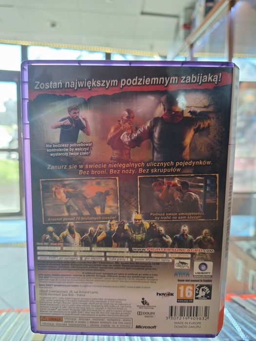 Fighters Uncaged Xbox 360, BDB, Sklep Centrum Grania