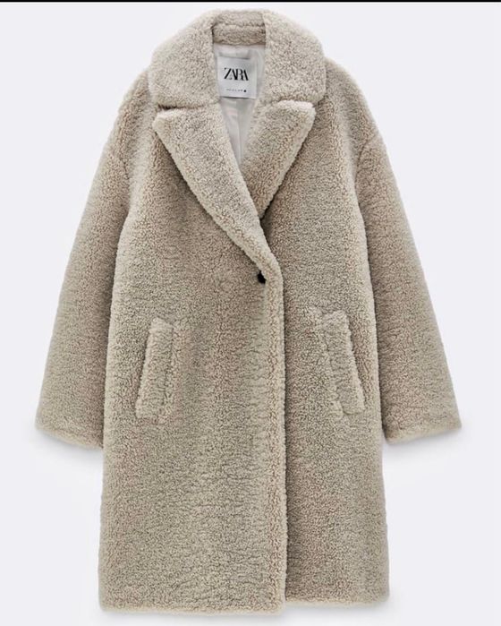 Płaszcz ZARA beżowy xs