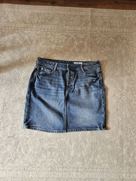 Spódnica jeansowa 36 S esprit mini jeans  klasyk