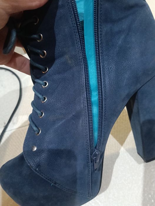 Botins azul marinho