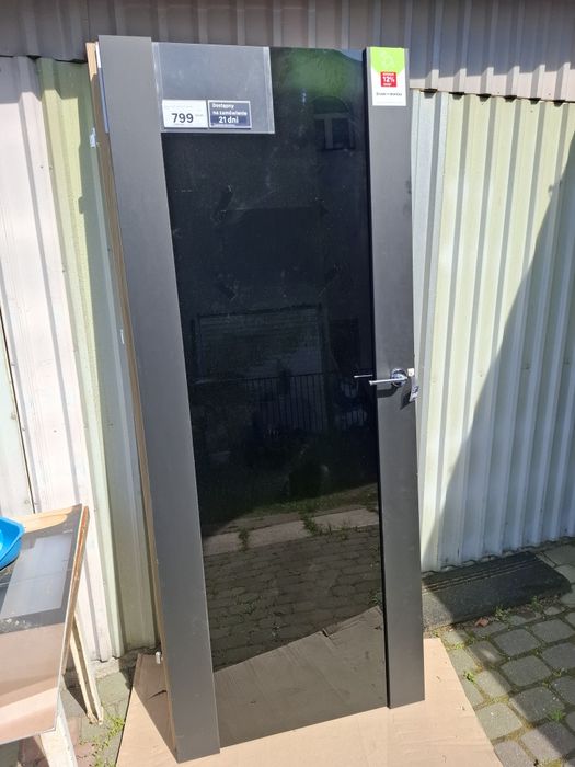 Drzwi skrzydło wewnętrzne lewe 80