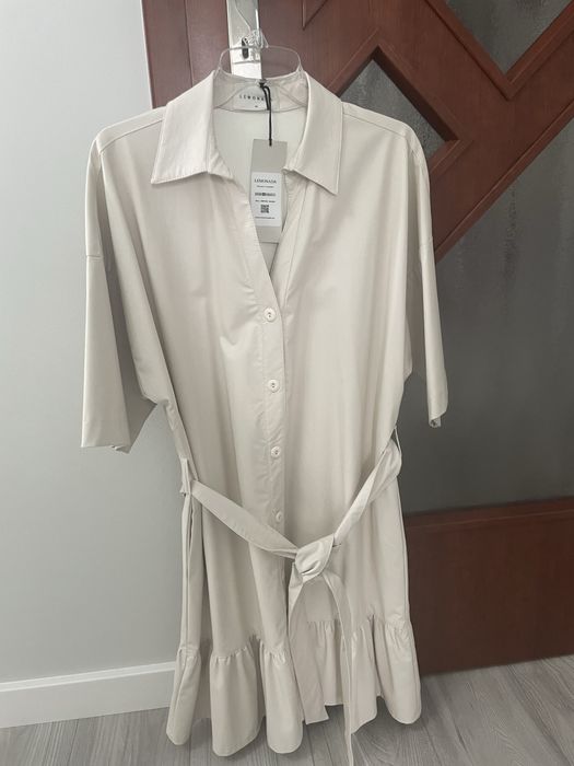 Sukienka z ekoskóry