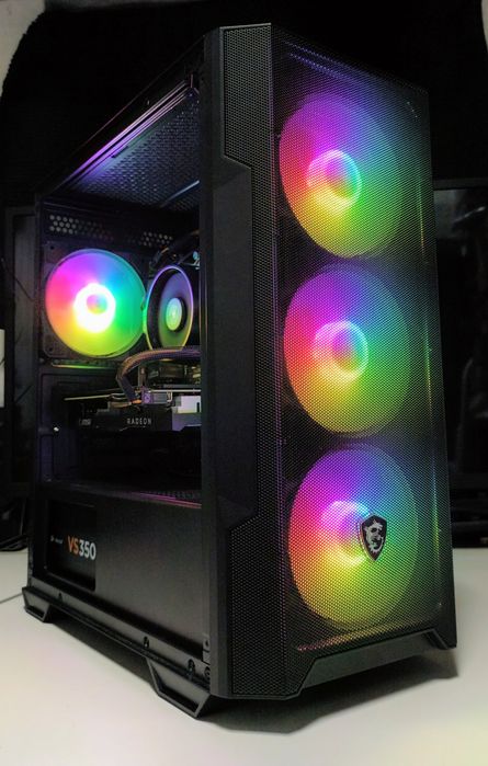 PCs Gamer MSI Ryzen 5 2600- 3,8ghz +RX6500XT4gb+16gb+740gb
