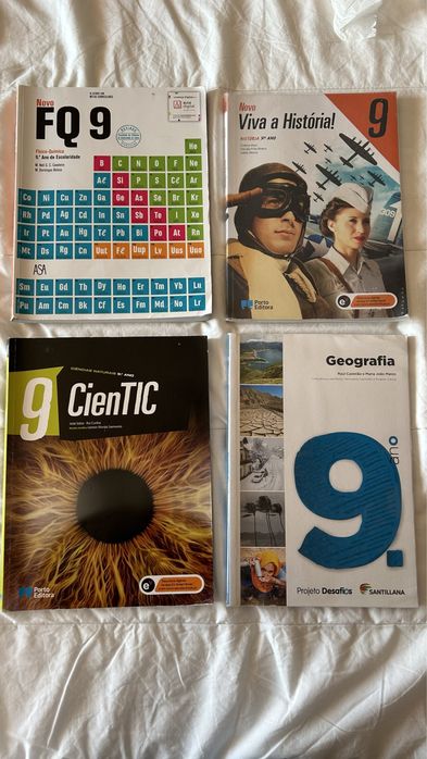manuais escolares 9ano