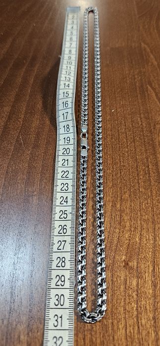 Мужская серебряная цепочка