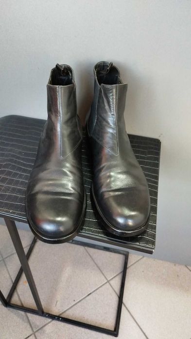Prada botki naturalna skóra 44,5, wkladka 31 cm