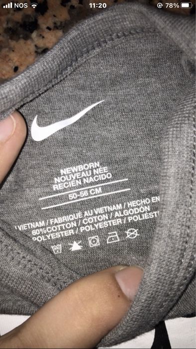 Body jordan para bebé menino