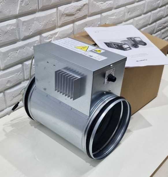 Нагреватель канальный, калорифер с  управлением  Вентс НК 200-1,2-1 Ун