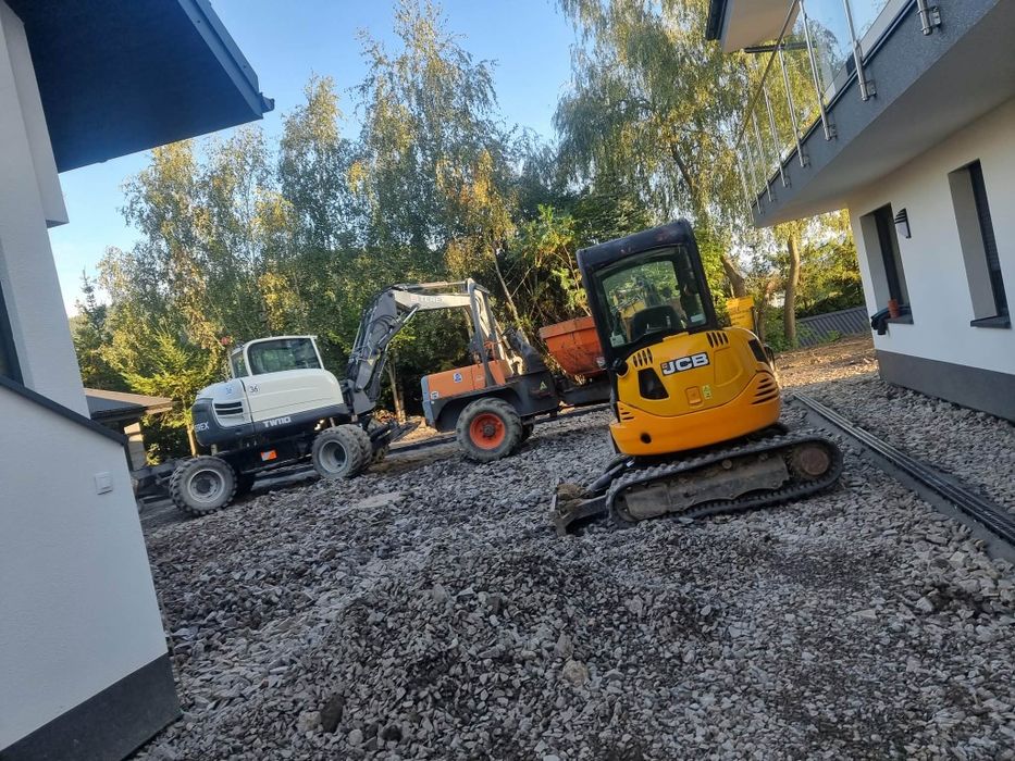 Usługi koparka,minikoparka,wozidlem