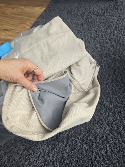 Vimle Hallarp beżowy.  Pokrycie fotela. Ikea.