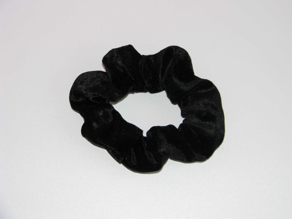 Scrunche gumka do włosów Nowa czarna