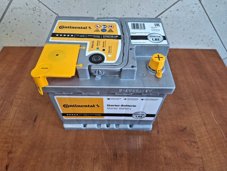 Akumulator Continental 12V 50Ah / 500A - Klasa Premium LB2 Promocja