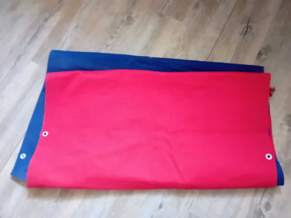 Materac dmuchany PRL jednoosobowy