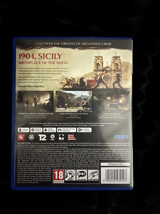 Mafia: The old country PS5