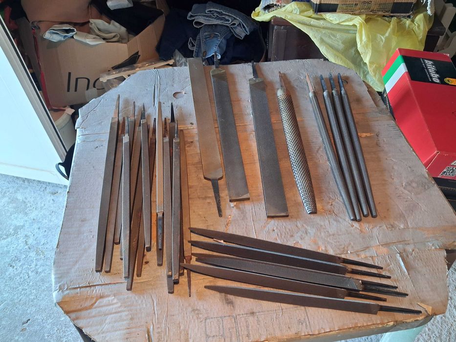 brocas cónicas e limas para serralharia