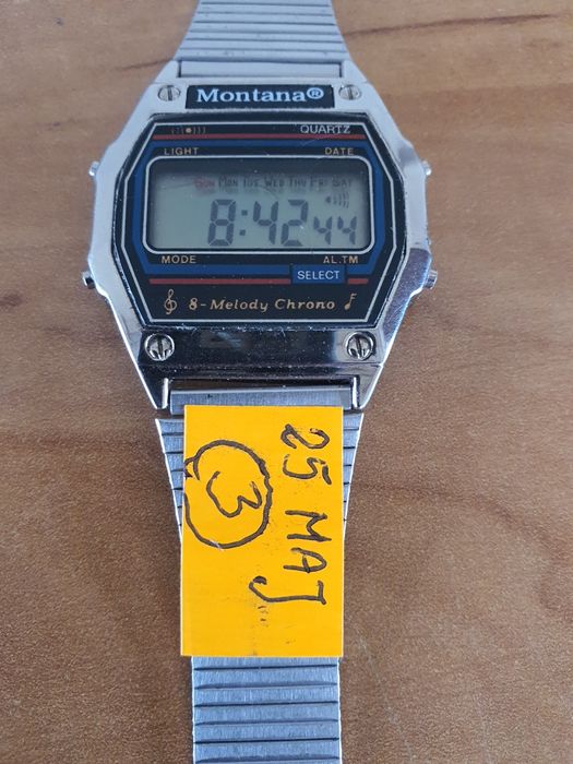 Zegarek Montana prl z melodyjkami.