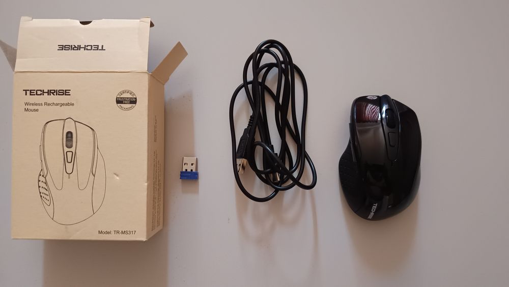 Rato wireless recarregável