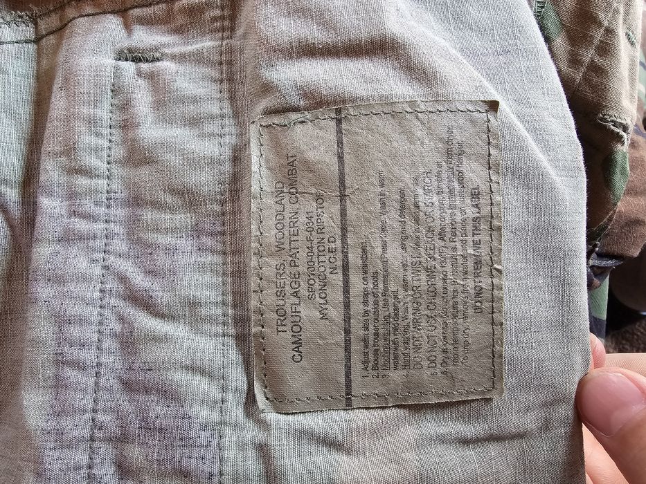 Spodnie BDU woodland medium regular kontarakt