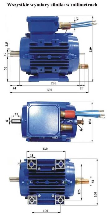Silnik elektryczny do łodzi pontonu motorówki katamarana jachtu