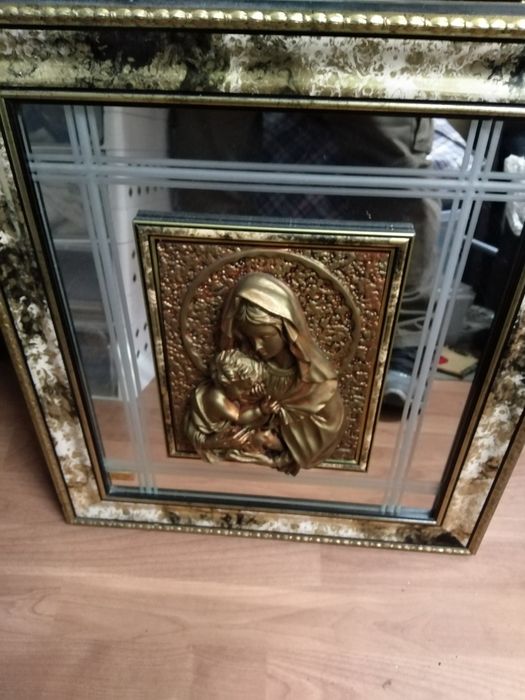 Quadro com imagem de Nossa Senhora de Fátima