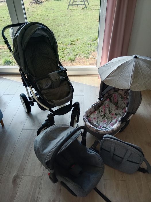 Wózek wielofunkcyjny 3w1