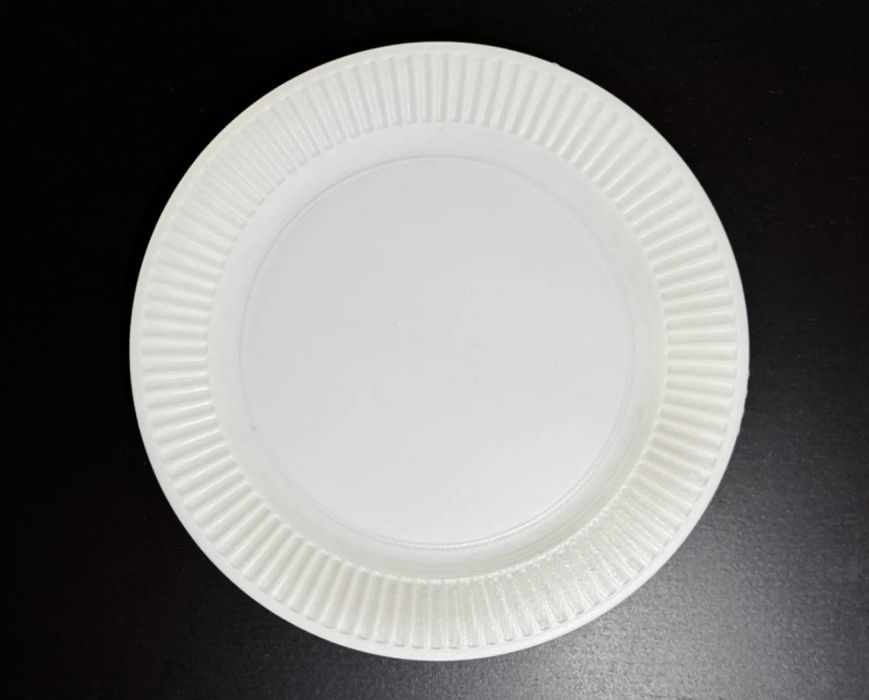 Pratos de Refeição com visual de papel