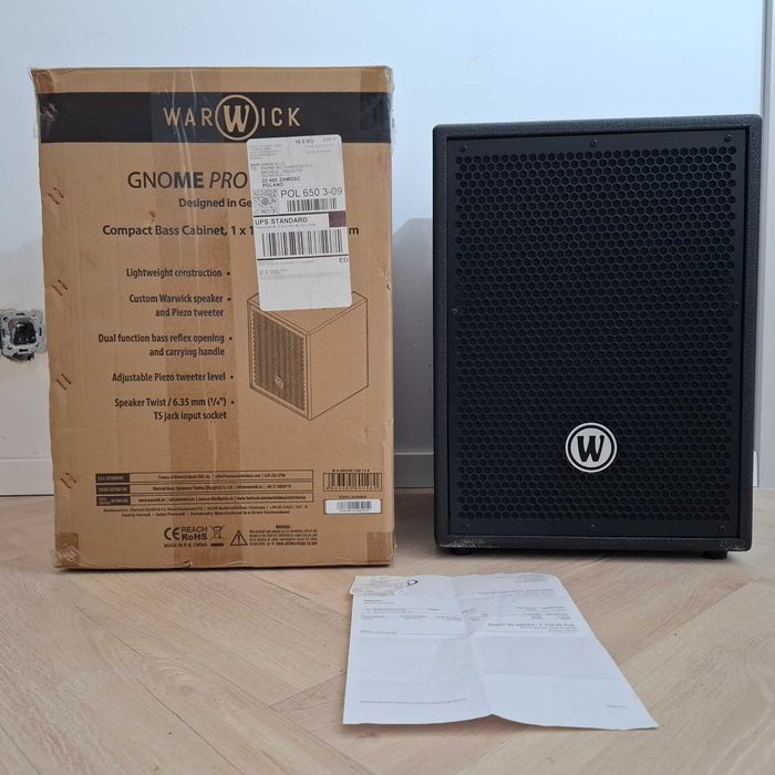 Warwick Gnome Pro CAB 12/4 kolumna basowa 300W