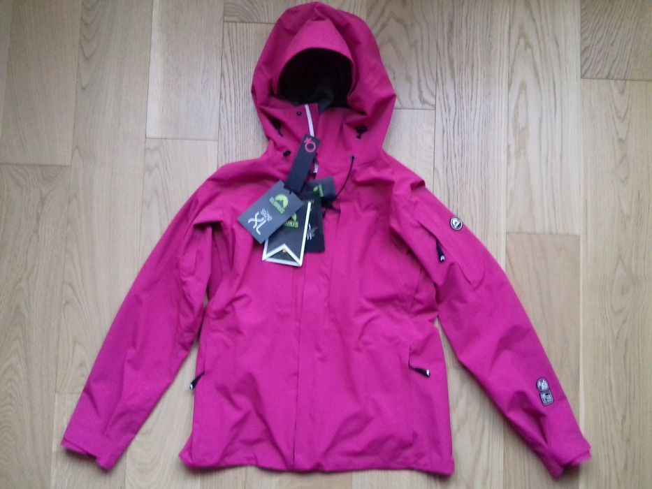 Nowa kurtka Elbrus 15000, XL różowa/fuksja
