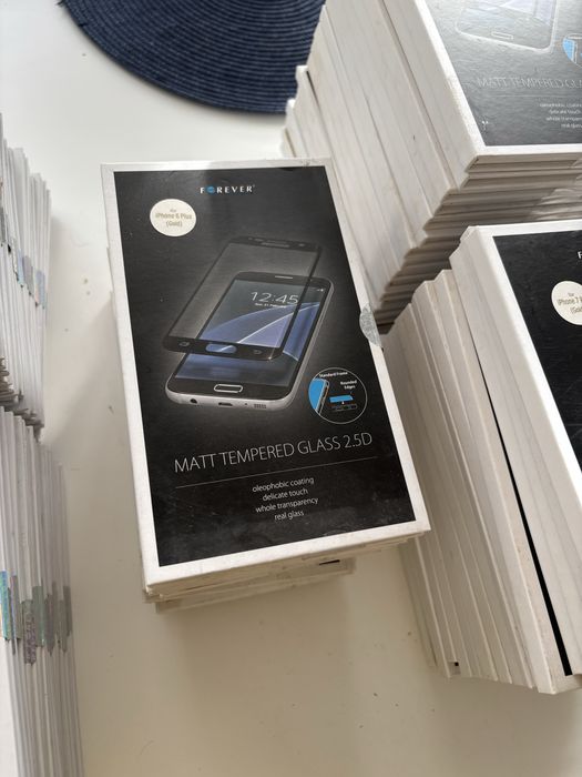 Szkła hartowane szkło iPhone 6 7 plus zestaw okazja
