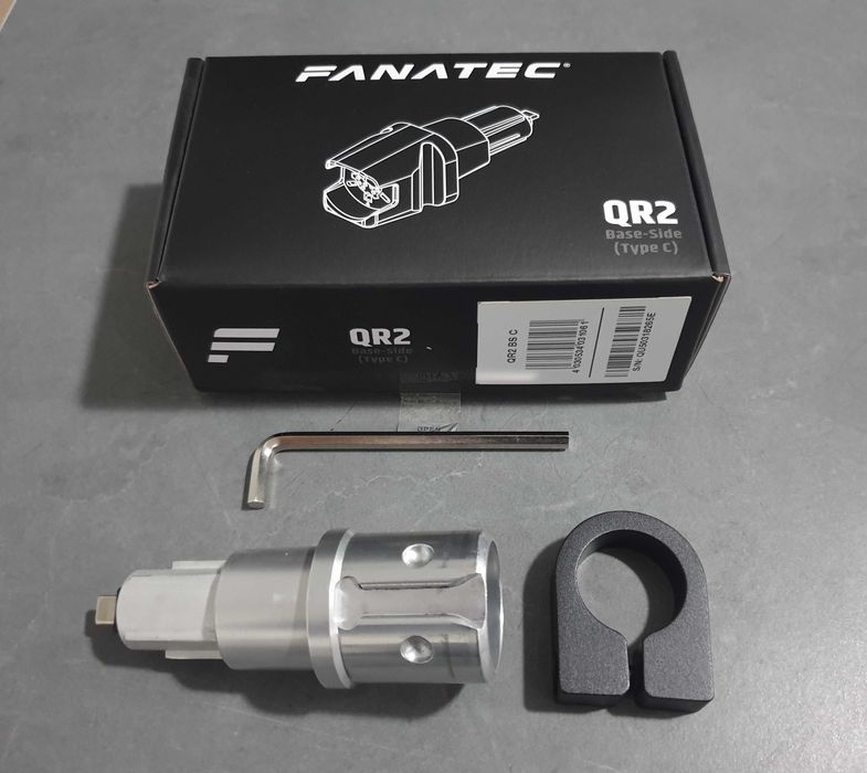 Base Fanatec CSL DD 8 Nm QR1 e QR2 com extras