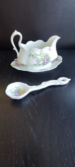 Unikat Ćmielów Drucki Lubecki fiołki