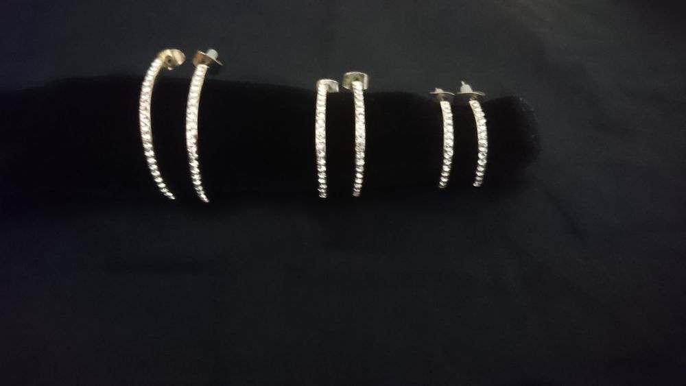 Серьги набор из 3-ех пар